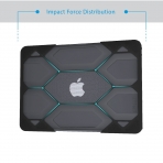 iBenzer MacBook Air Hexpact Klf (11 in)-Black