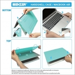 iBenzer Macbook Air Klf (13 in)- Purple Galaxy