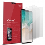 iCarez iPhone XS / X Mat Ekran Koruyucu Film (3 Adet)