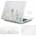 iCasso Liquid Retina MacBook Air Uyumlu Klf(13.6 in)-Lavender Glitter