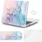 iCasso Liquid Retina MacBook Air Uyumlu Klf(13.6 in)-Glitter Marble 