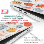 Tuiklol MacBook Pro Sert Kabuk Klf (13 in)-Funny Kittes 