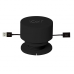 iCoil USB arj Kablosu (3.65M)-Black Pod Black Cord
