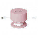 iCoil USB arj Kablosu (3.65M)- Pink Pod White Cord