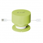 iCoil USB arj Kablosu (3.65M)-Green Pod White Cord