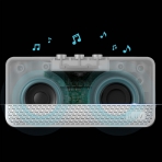 iLuv Aud Mini Ultra Slim Hoparlr-White