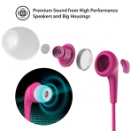 iLuv BubbleGum Kulak İçi Kulaklık-Pink