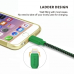 iOrange-E Lightning to USB Kablo (3M)-Green