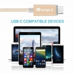 iOrange-E USB C Kablo (1.82M)-Gold