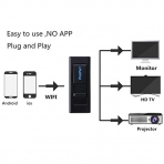 iPazzPort Airplay Dongle/Kablosuz Ekran Adapt�r� (Airhdmi)