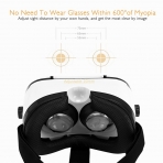 iRULU 3D VR Sanal Gereklik Gzl ve Kumanda-White