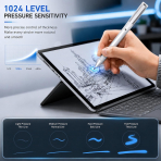 iafer Microsoft Surface Uyumlu Stylus Kalem-Silver