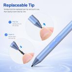 iafer Microsoft Surface Uyumlu Stylus Kalem-Azure