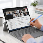 iafer Microsoft Surface Uyumlu Stylus Kalem-Azure
