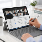 iafer Microsoft Surface Uyumlu Stylus Kalem-Grey