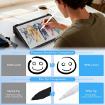 iafer Surface Uyumlu Stylus Kalem -White