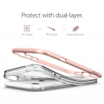 Spigen iPhone 7 Case Crystal Hybrid-Rose Gold