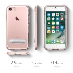 Spigen iPhone 7 Case Crystal Hybrid-Rose Gold