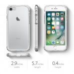 Spigen iPhone 7 Case Crystal Shell-Clear Crsytal