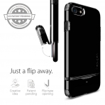 Spigen iPhone 7 Case Flip Armor-Jet Black