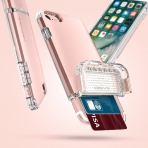 Spigen iPhone 7 Case Flip Armor-Rose Gold