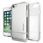 Spigen iPhone 7 Case Flip Armor-Satin Silver