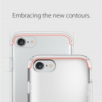 Spigen iPhone 7 Case Flip Armor-Satin Silver