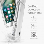 Spigen iPhone 7 Case Flip Armor-Satin Silver