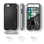 Spigen iPhone 7 Case Neo Hybrid-Satin Silver