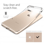 Spigen iPhone 7 Plus Case Liquid Crystal-Crsytal Clear