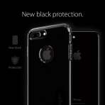 Spigen iPhone 7 Plus Hybrid Armor Klf-Jet Black