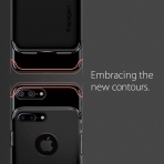 Spigen iPhone 7 Plus Hybrid Armor Klf-Black