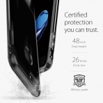 Spigen iPhone 7 Plus Hybrid Armor Klf-Jet Black