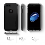Spigen iPhone 7 Plus Hybrid Armor Klf-Black