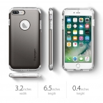 Spigen iPhone 7 Plus Hybrid Armor Klf-Gunmetal