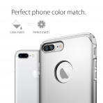 Spigen iPhone 7 Plus Hybrid Armor Klf-Satin Silver