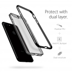Spigen iPhone 7 Plus Neo Hybrid Crystal Klf-Jet Black