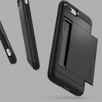 Spigen iPhone 7 Plus Slim Armor CS K�l�f-Black