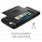 Spigen iPhone 7 Plus Slim Armor CS K�l�f-Black