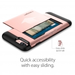 Spigen iPhone 7 Plus Slim Armor CS K�l�f-Rose Gold