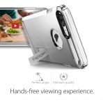 Spigen iPhone 7 Plus Tough Armor Klf-Satin Silver