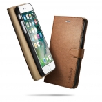 Spigen iPhone 7 Plus Case Wallet S-Brown