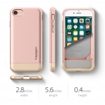 Spigen iPhone 7 Case Style Armor-Rose Gold
