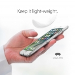 Spigen iPhone 7 Thin Fit Klf-Satin Silver