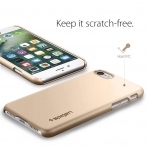 Spigen iPhone 7 Thin Fit K�l�f-Champagne Gold
