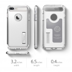 Spigen iPhone 7 Plus Slim Armor Klf-Satin Silver