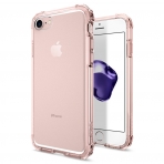 Spigen iPhone 7 Case Crystal Shell-Rose Crsytal