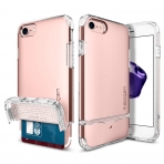 Spigen iPhone 7 Case Flip Armor-Rose Gold