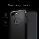 Spigen iPhone 7 Plus Hybrid Armor Klf-Jet Black