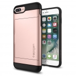 Spigen iPhone 7 Plus Slim Armor CS K�l�f-Rose Gold
